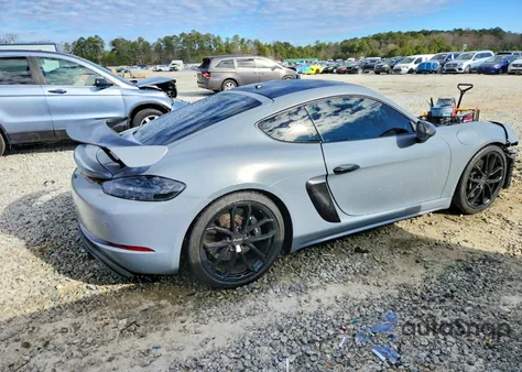 2023 Porsche Cayman Gt4 из США, поврежденный, VIN WP0AC2A81PS275497